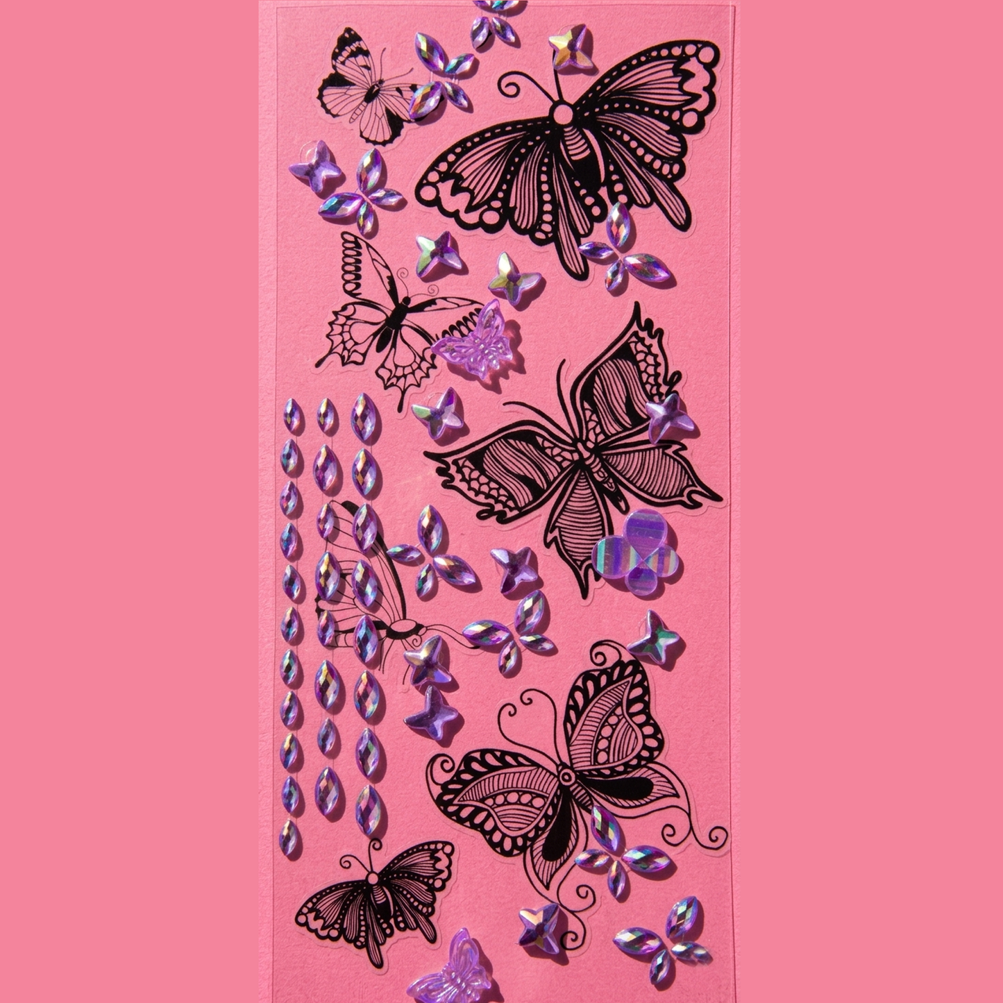 Purple Butterfly Tattoo