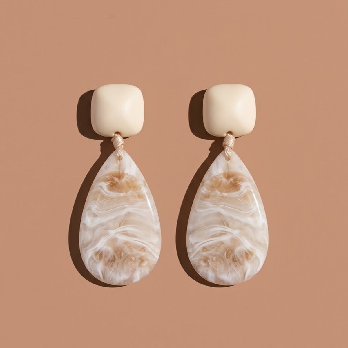 Ivory Marble Drops