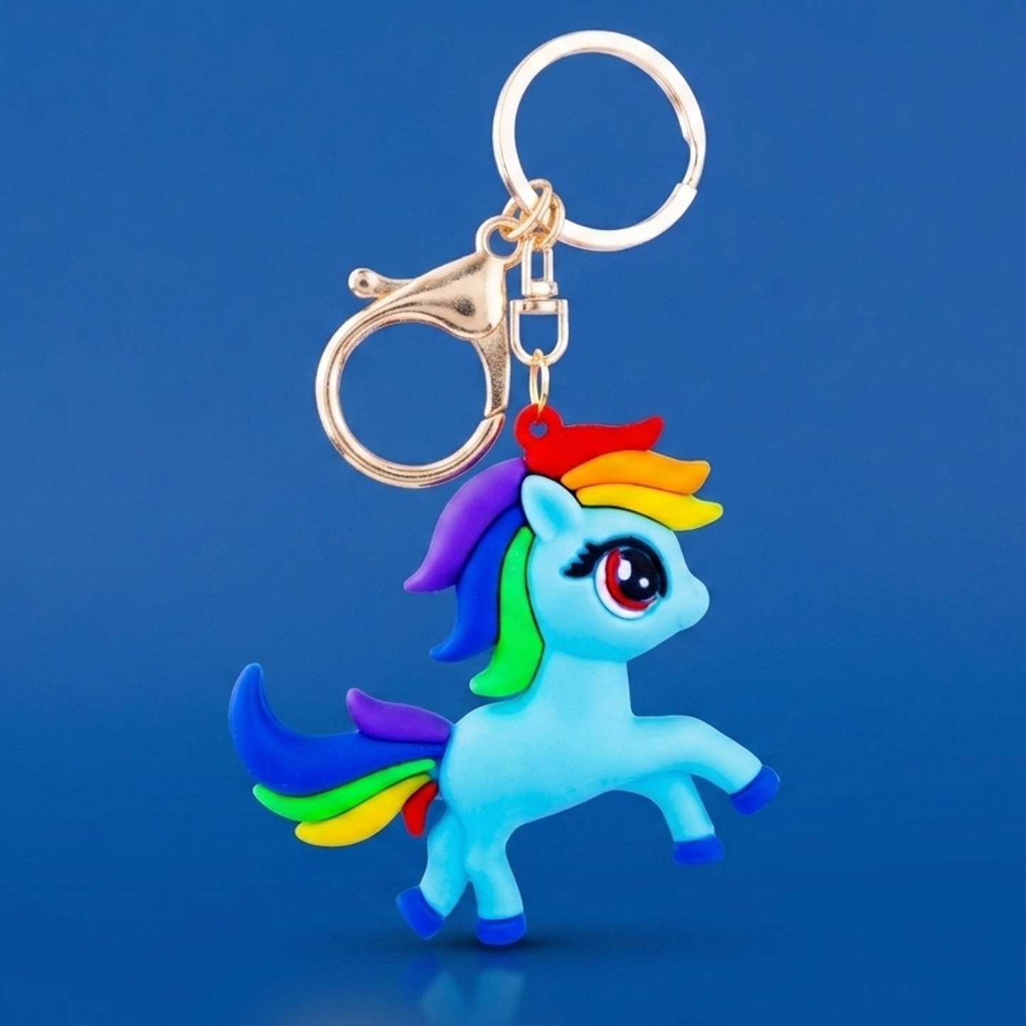 Turquoise pony