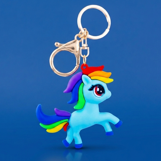 Turquoise pony