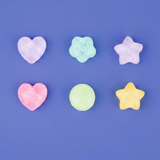 A game of love and  stars in pink