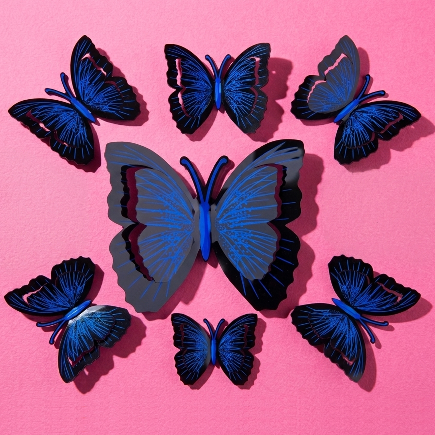 Blue Black Butterfly