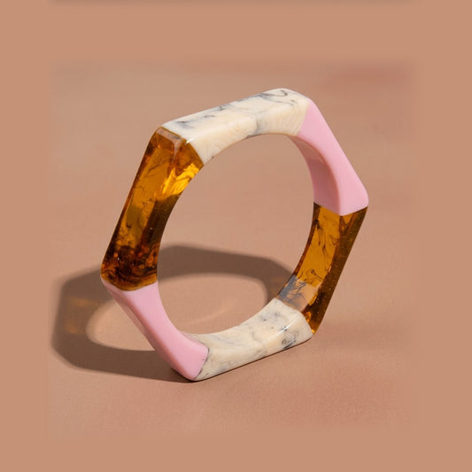 Tri-Block Bangle