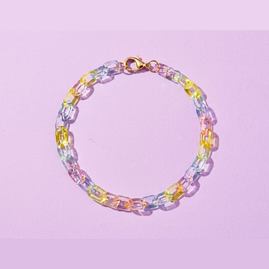 Candy-Clip Token Bracelet