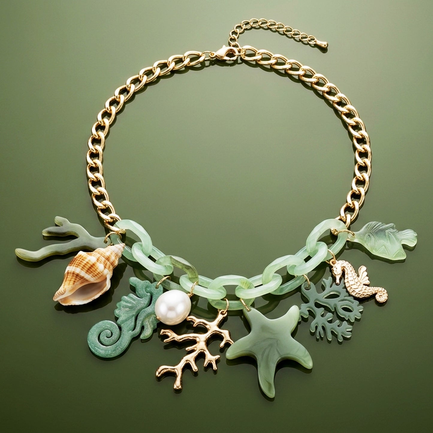 Green Aqua Barocco